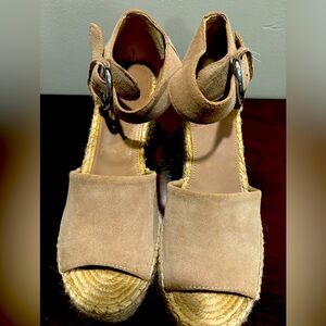 Marc Fisher Wedge Sandals 8.5